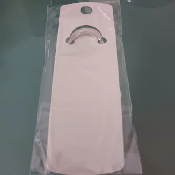 MINT Cheetah Silver Black Enamel Red & Clear Crystals Purse Charm Key Chain**NEW - Picture 8 of 8